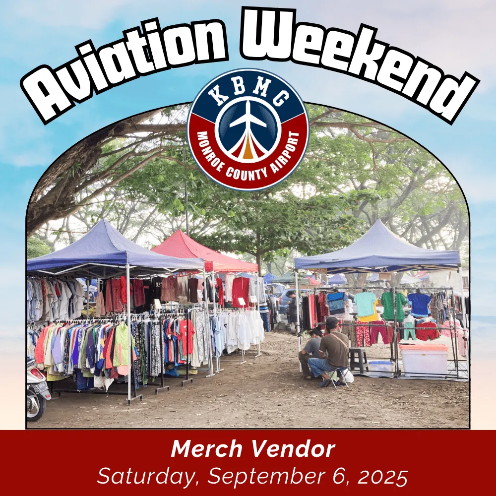Aviation Weekend - Merch Vendor Application